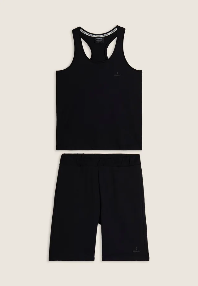 ensemble-sport-coton-freddy-d-bardeur-bermuda-femme image 1