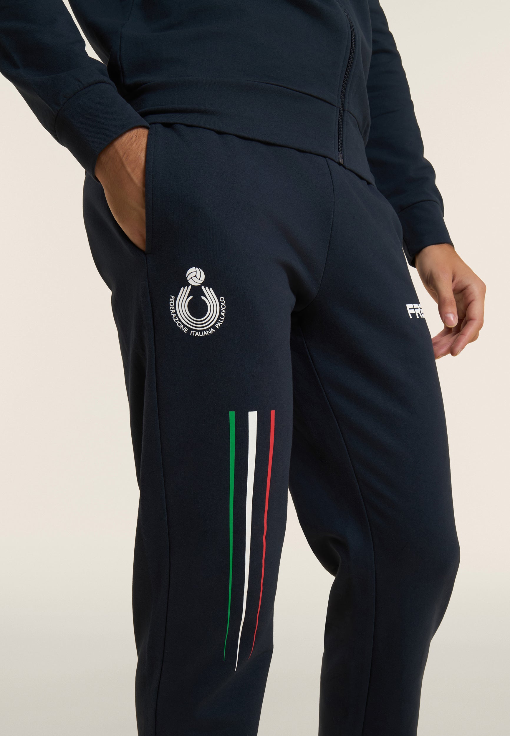 freddy-pantalon-homme-fipav-molleton-bi-lastique-regular-arbitre image 2