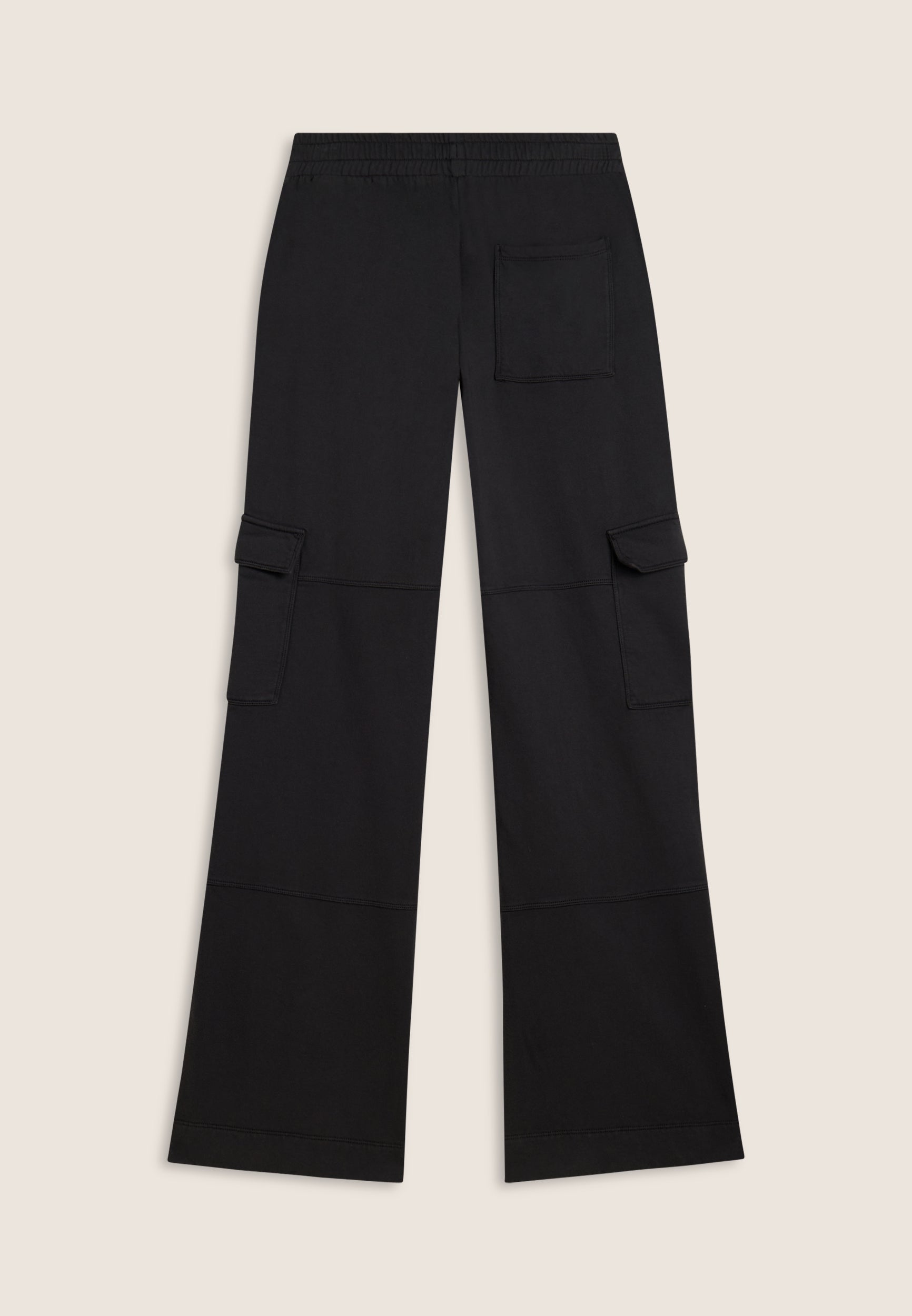 freddy-pantalon-cargo-wide-leg-femme-molleton-poches image 6