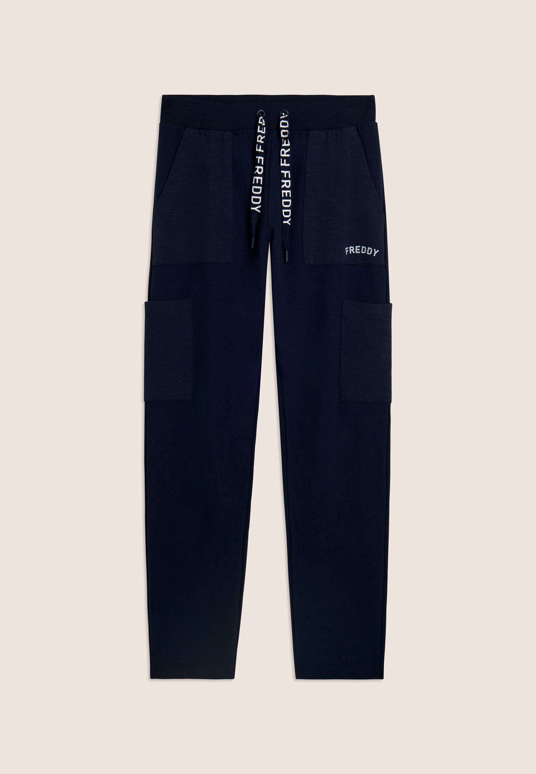 freddy-pantalon-regular-french-terry-poches-logo image 5