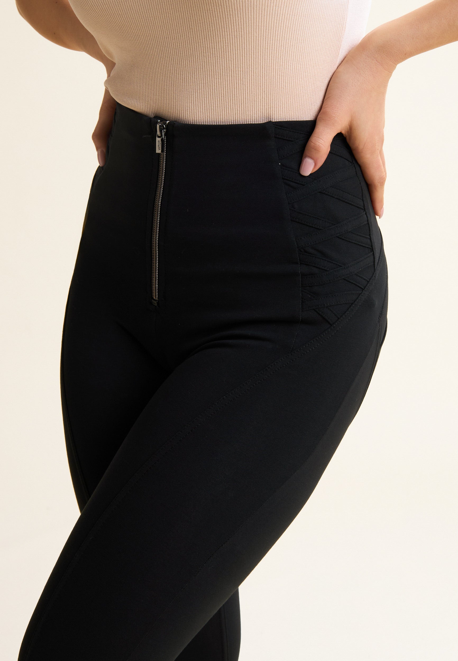 freddy-pantalon-wr-up-taille-haute-jersey-d-cor-hanches image 5