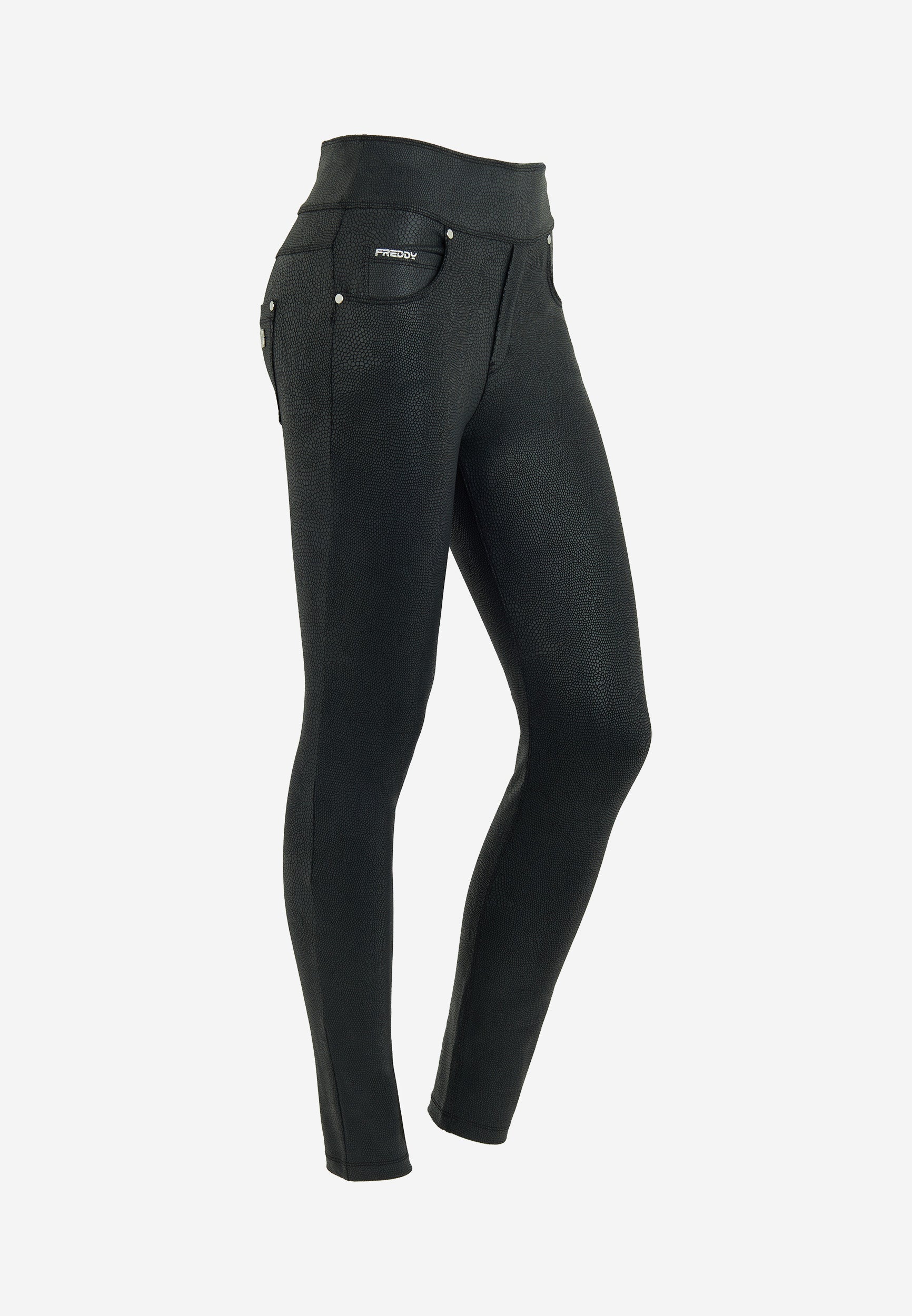freddy-pantalon-skinny-n-o-w-simili-cuir-taille-moyenne image 7