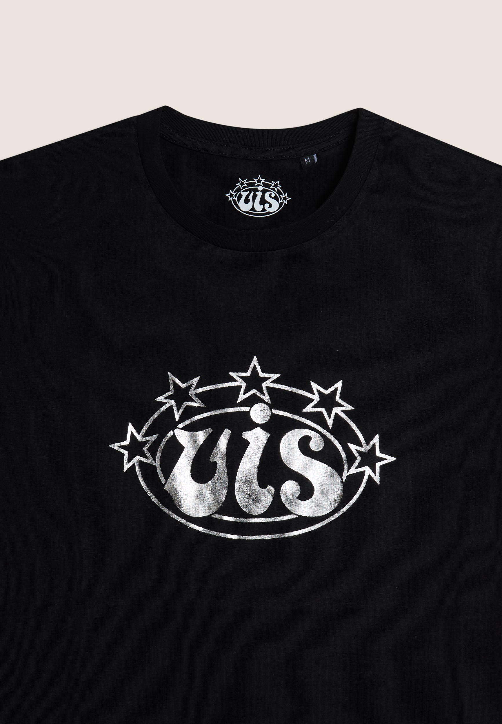freddy-t-shirt-homme-col-rond-coton-logo-vis-argent image 3
