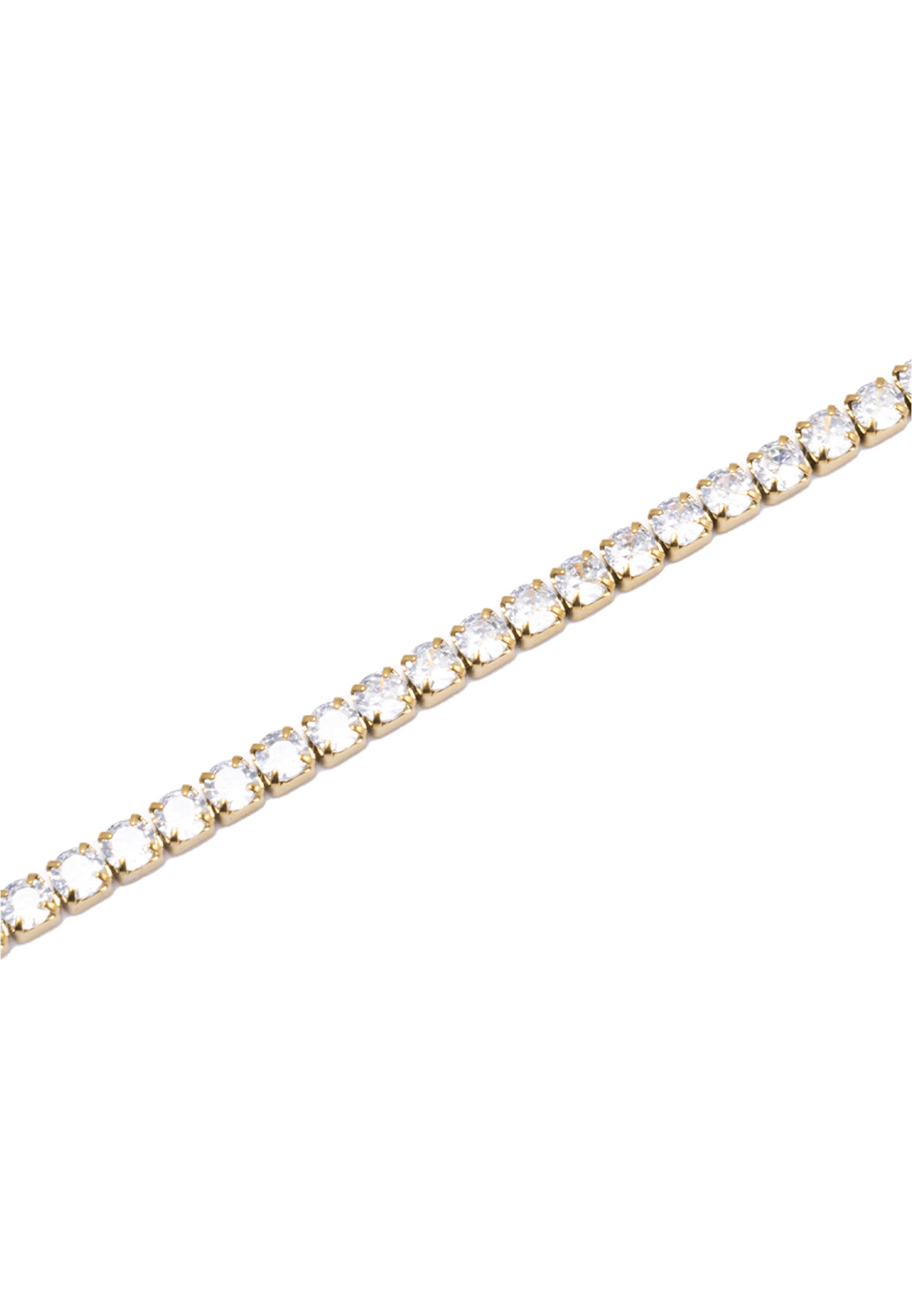 freddy-bracelet-tennis-dor-acier-316l-pierres-blanches-3-mm image 4