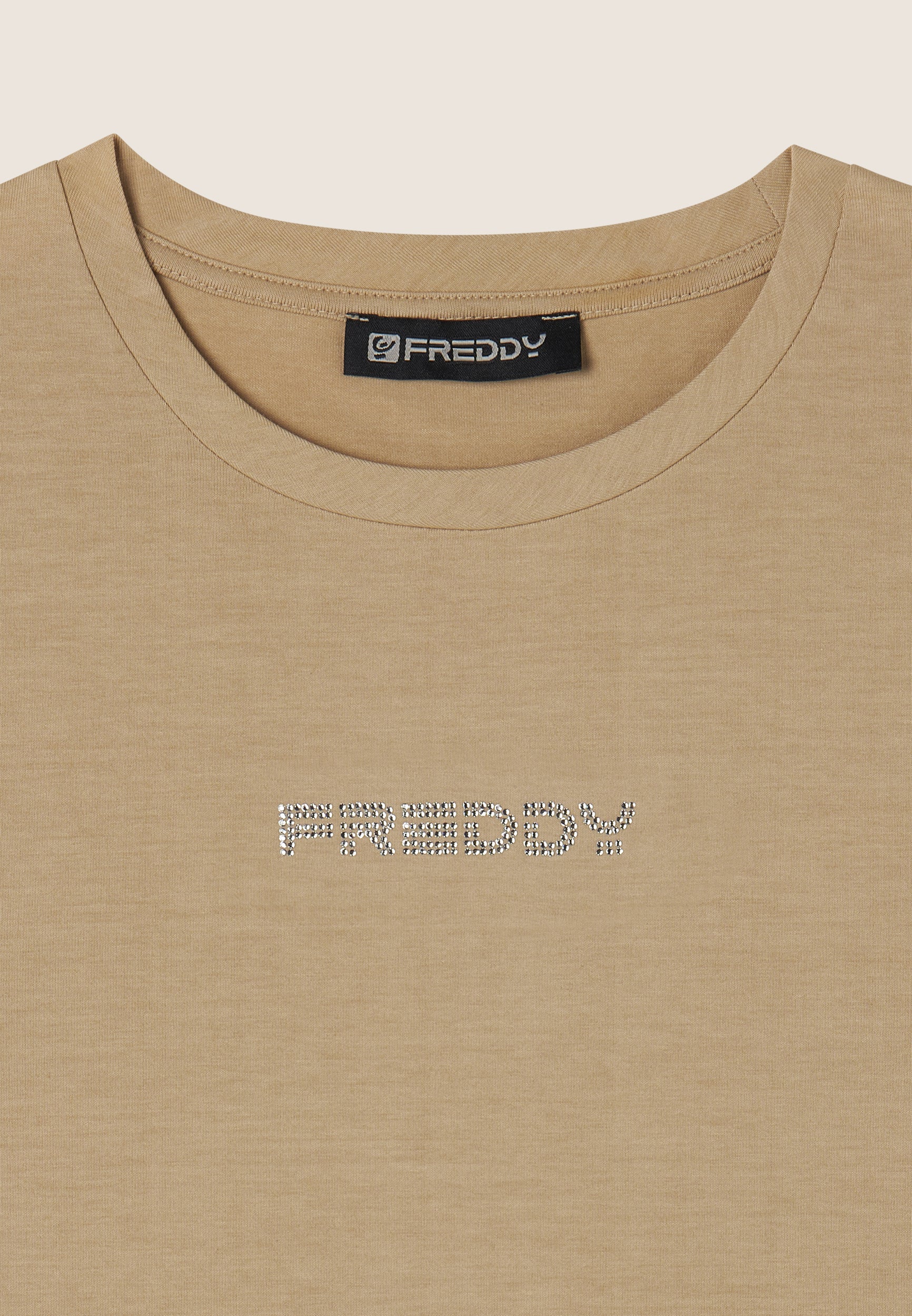 freddy-body-sans-manches-jersey-stretch-logo-strass image 8