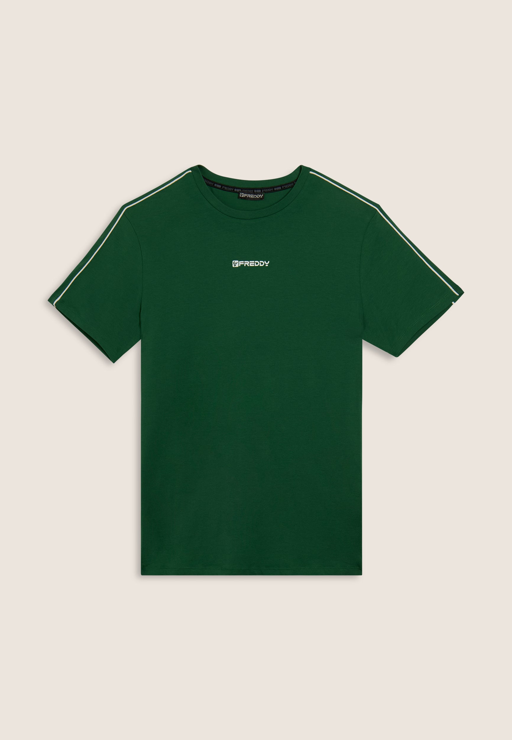 freddy-t-shirt-homme-jersey-stretch-coutures-contraste image 4