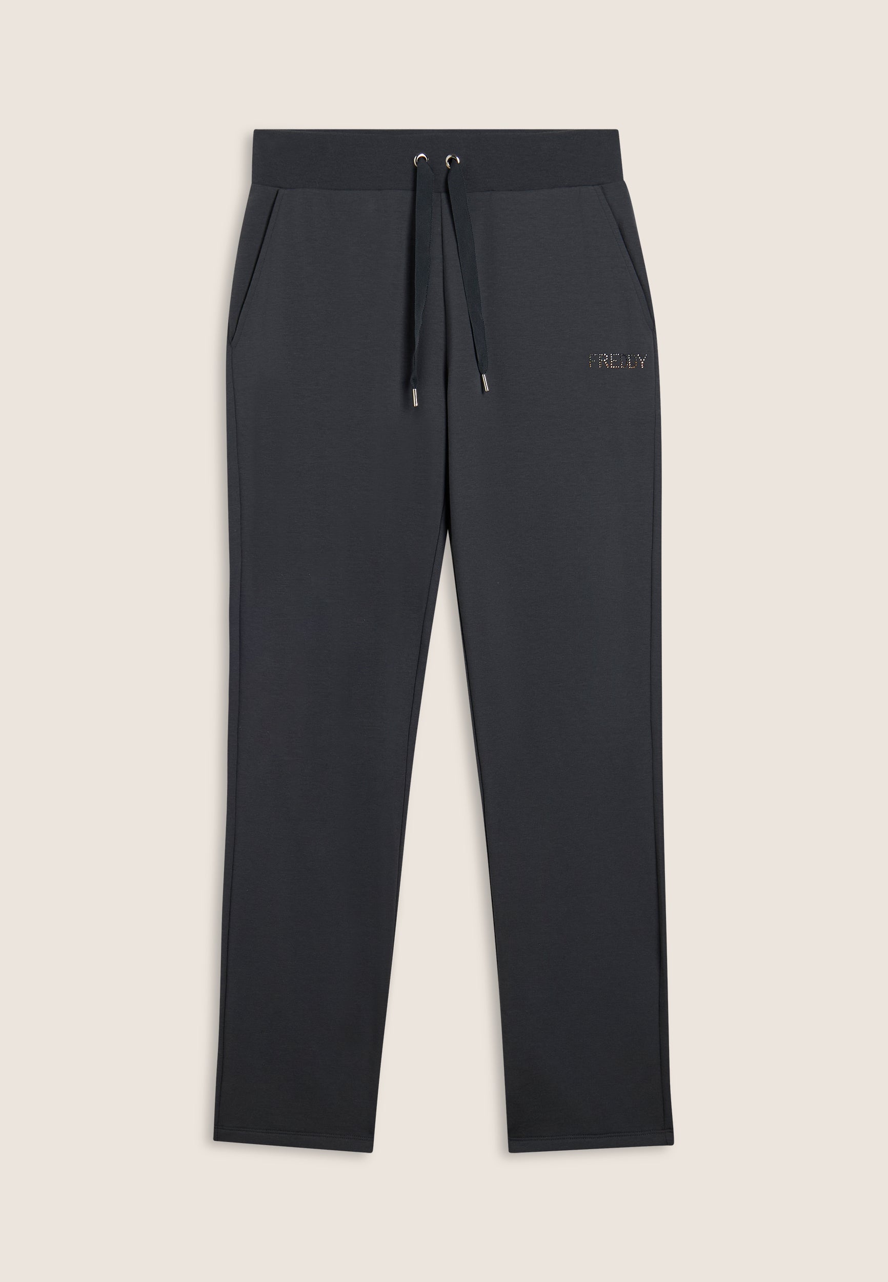 freddy-pantalon-jogging-femme-droit-logo-strass image 5