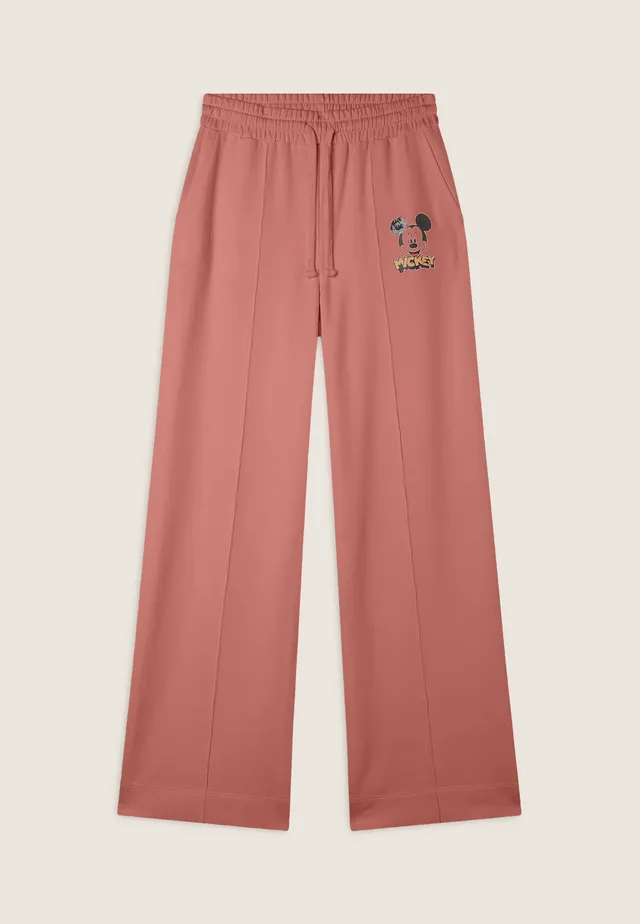freddy-pantalon-sport-wide-leg-mickey-mouse-french-terry image 1