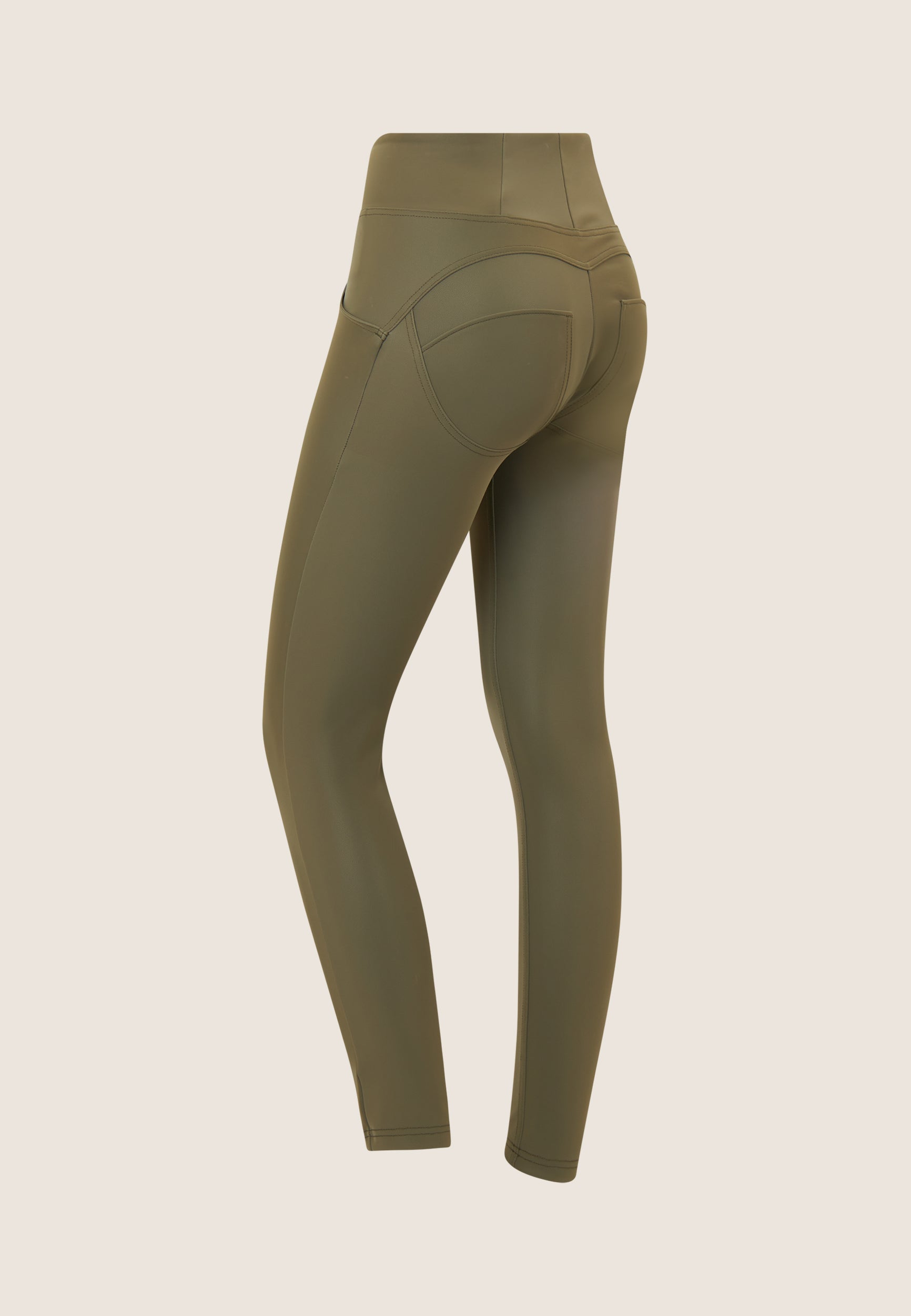 freddy-wr-up-pantalon-taille-haute-simili-cuir-brillant image 8