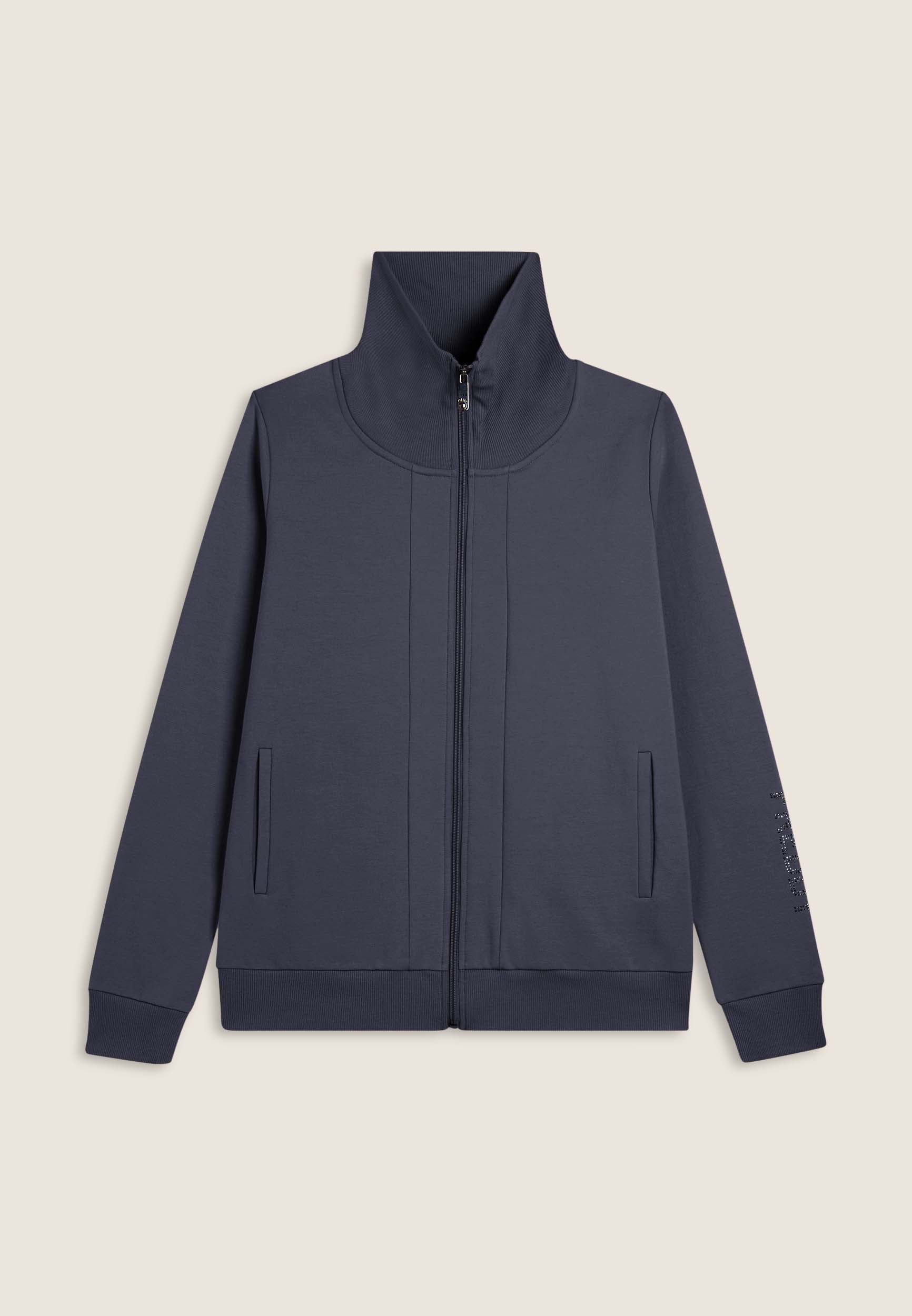 freddy-sweat-femme-zipp-col-haut-r-versible-molleton-stretch image 8