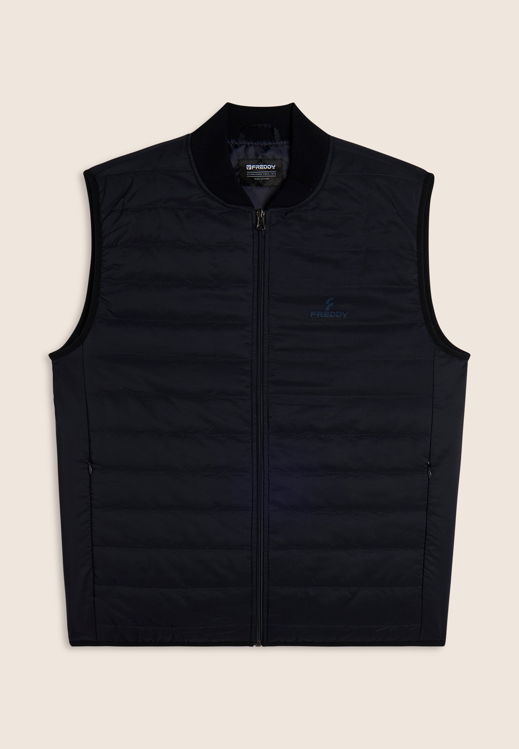 freddy-gilet-imbottito-sans-manches-col-cor-en-nylon-synth-tique image 1