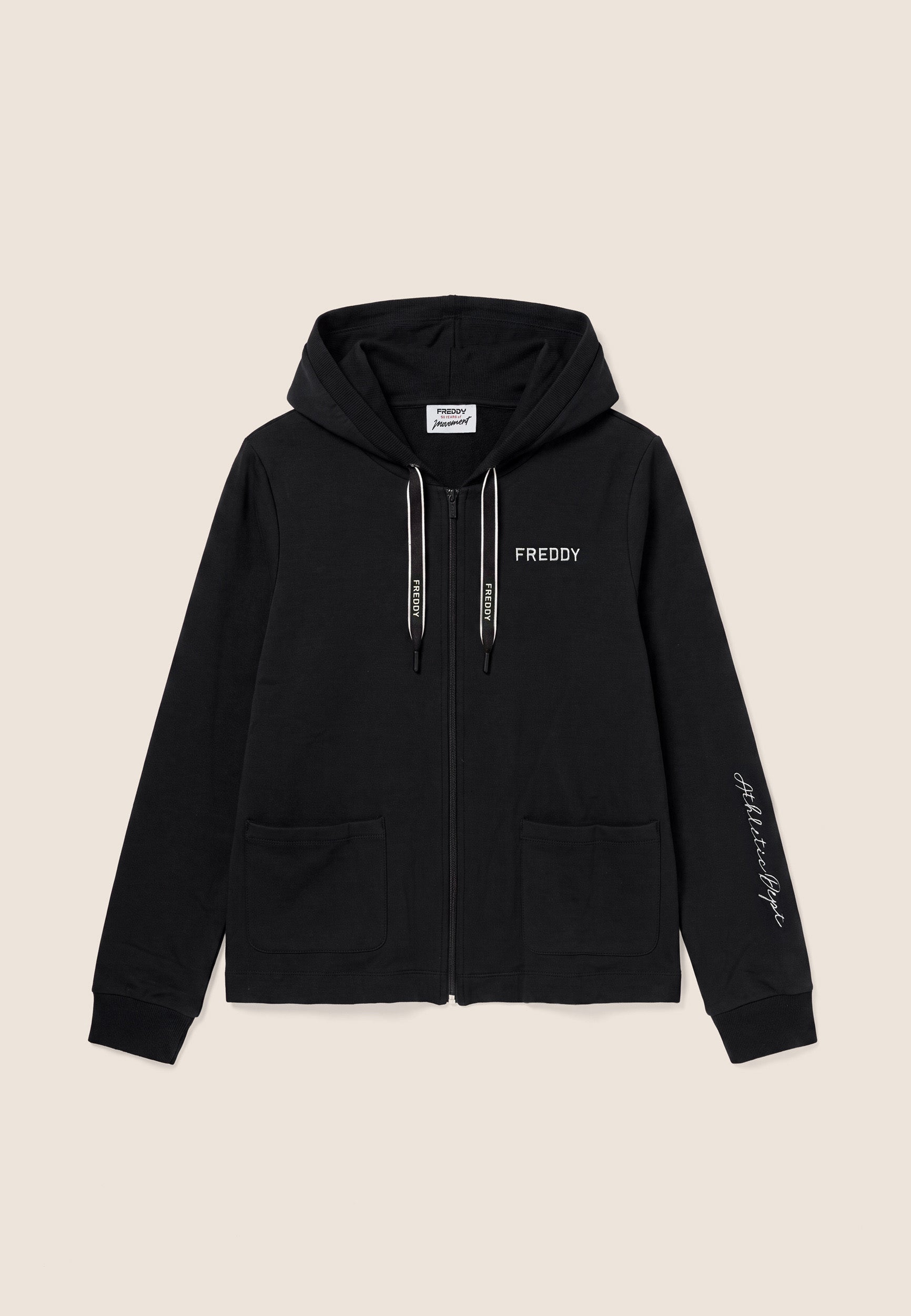 freddy-sweat-femme-full-zip-capuche-poches-regular-fit image 1