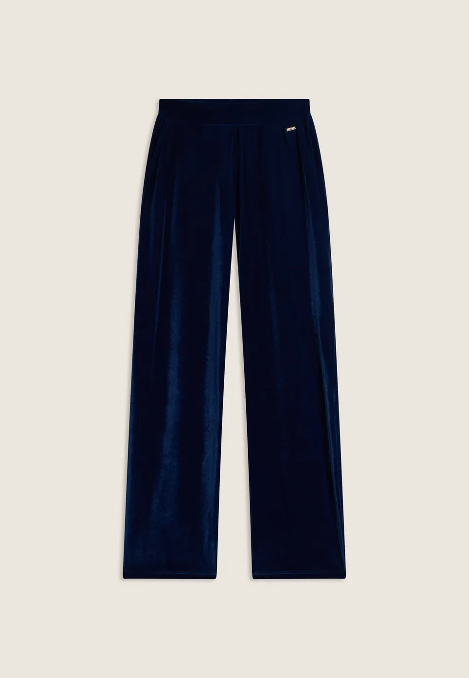 freddy-pantalon-wide-leg-femme-comfort-tissu-lurex image 1