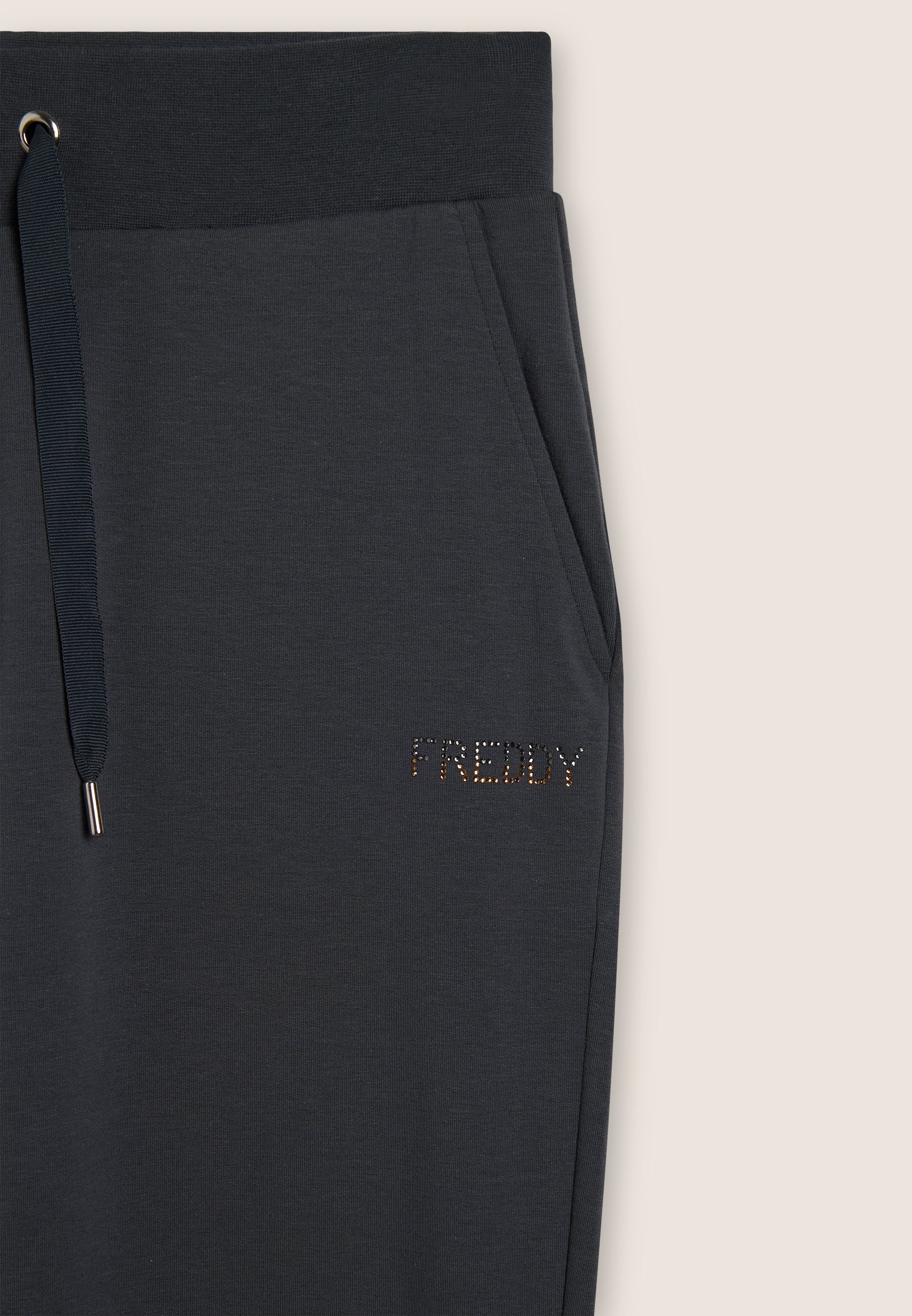 freddy-pantalon-jogging-femme-droit-logo-strass image 7