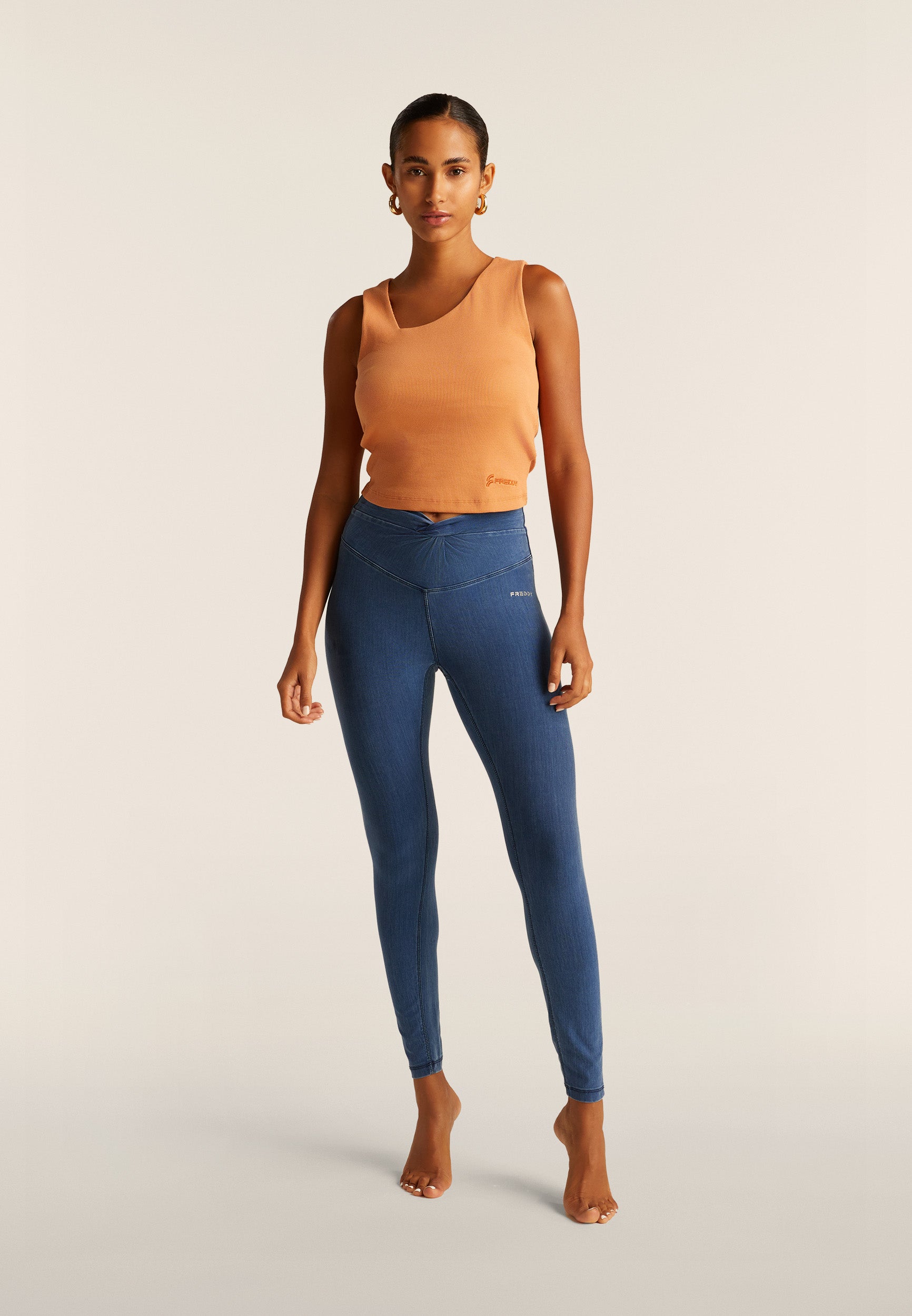 freddy-top-c-tel-stretch-col-asym-trique-slim image 2