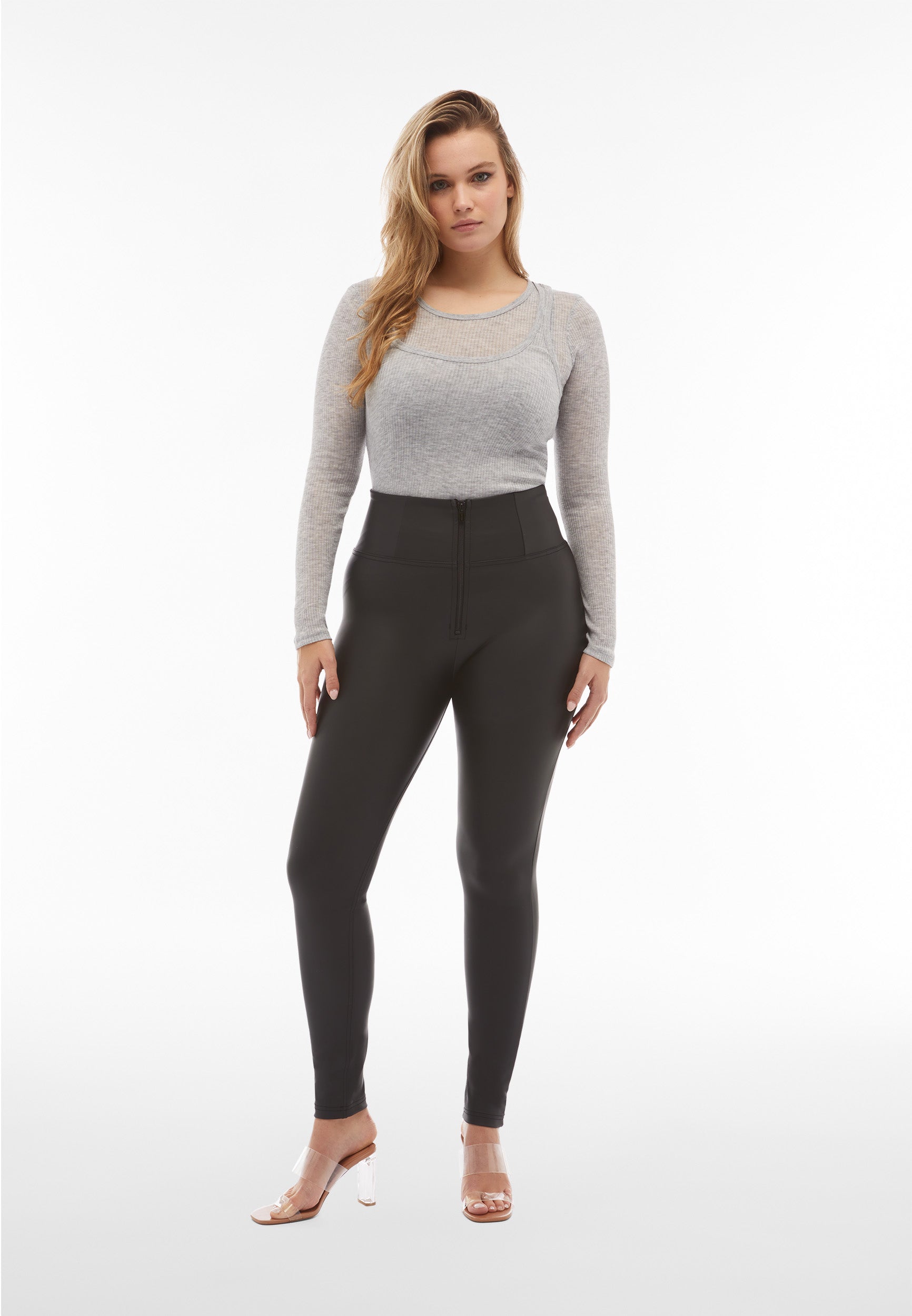 freddy-pantalon-wr-up-similicuir-taille-super-haute-superskinny image 2