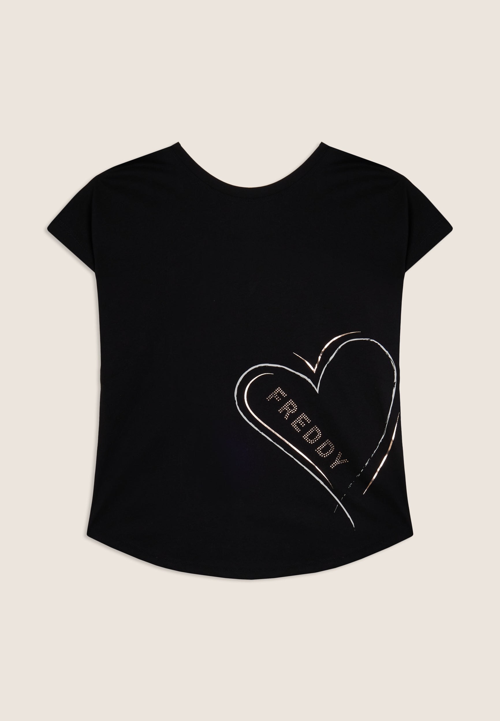 freddy-t-shirt-femme-r-versible-coeurs-logo-supima image 8