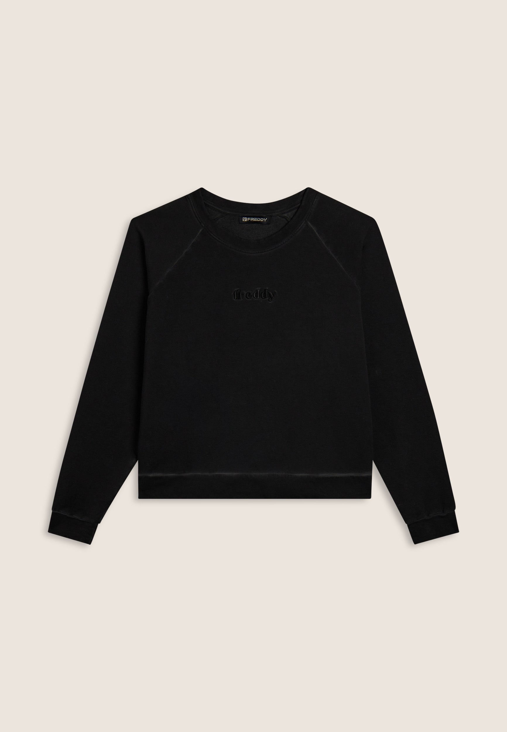 freddy-felpa-cropped-comfort-fit-cold-dyed-sweat-court-femme image 5