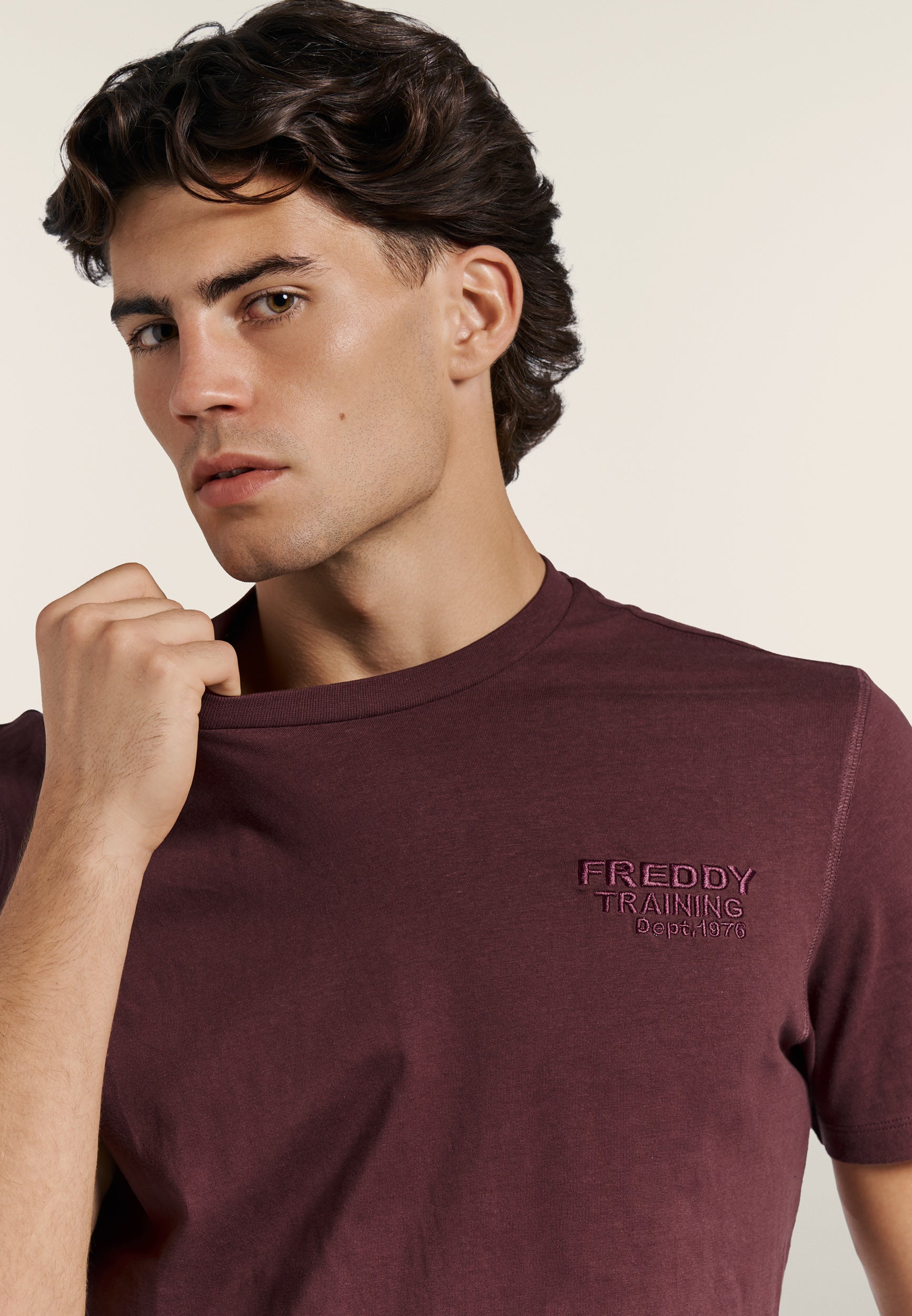 freddy-t-shirt-homme-regular-fit-jersey-coton image 4