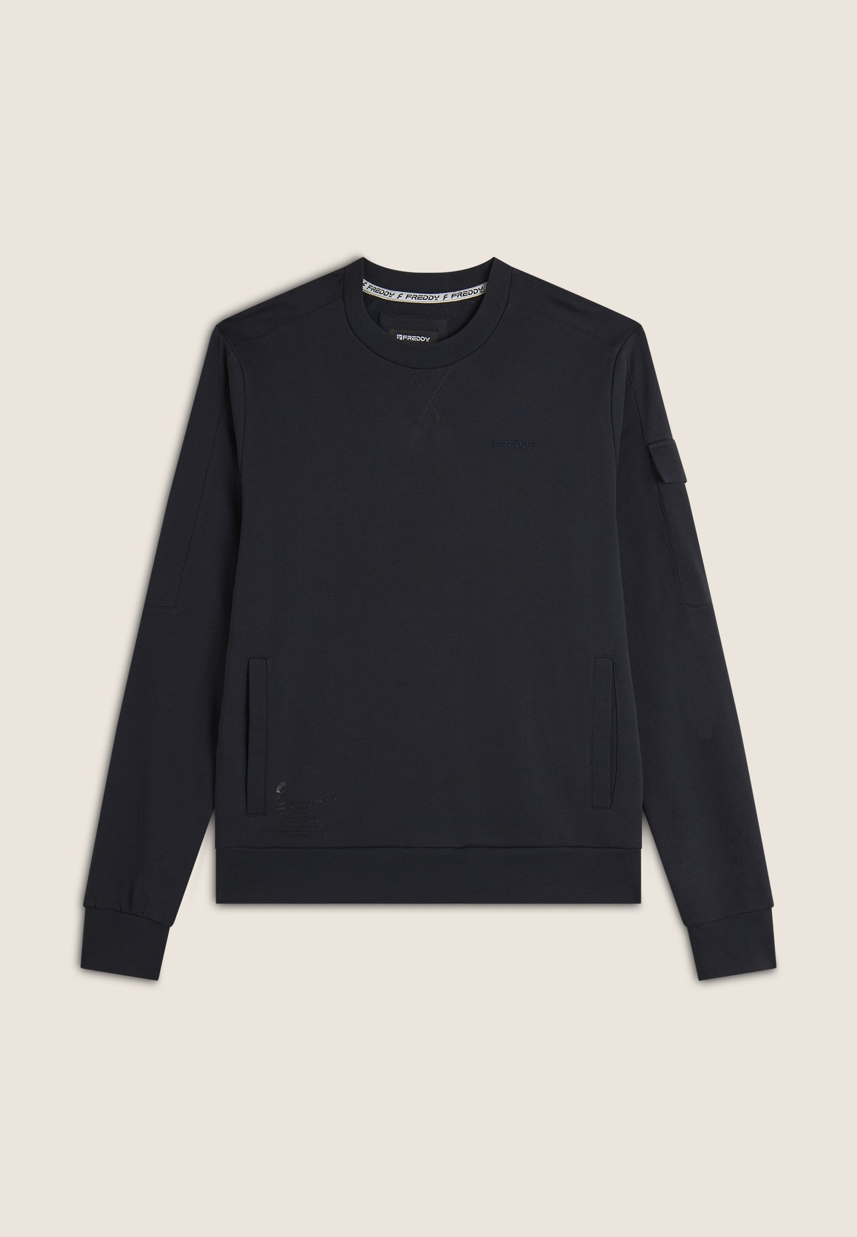freddy-wr-up-sweat-homme-regular-col-rond-100-coton image 4