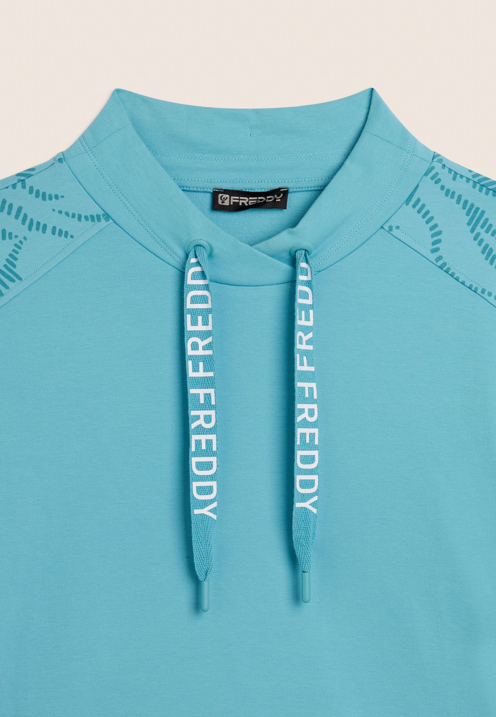 freddy-felpa-croix-sweat-col-crois-motif-graphique-ondul image 7
