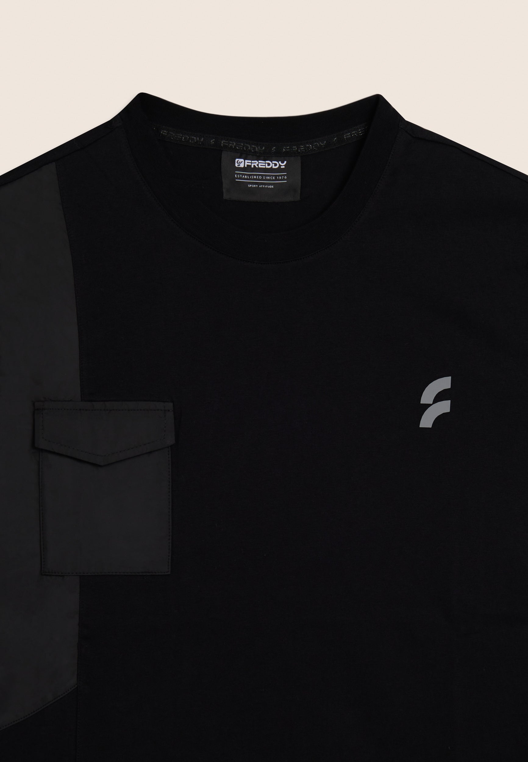 freddy-t-shirt-homme-regular-fit-taschino-technique-coton image 3