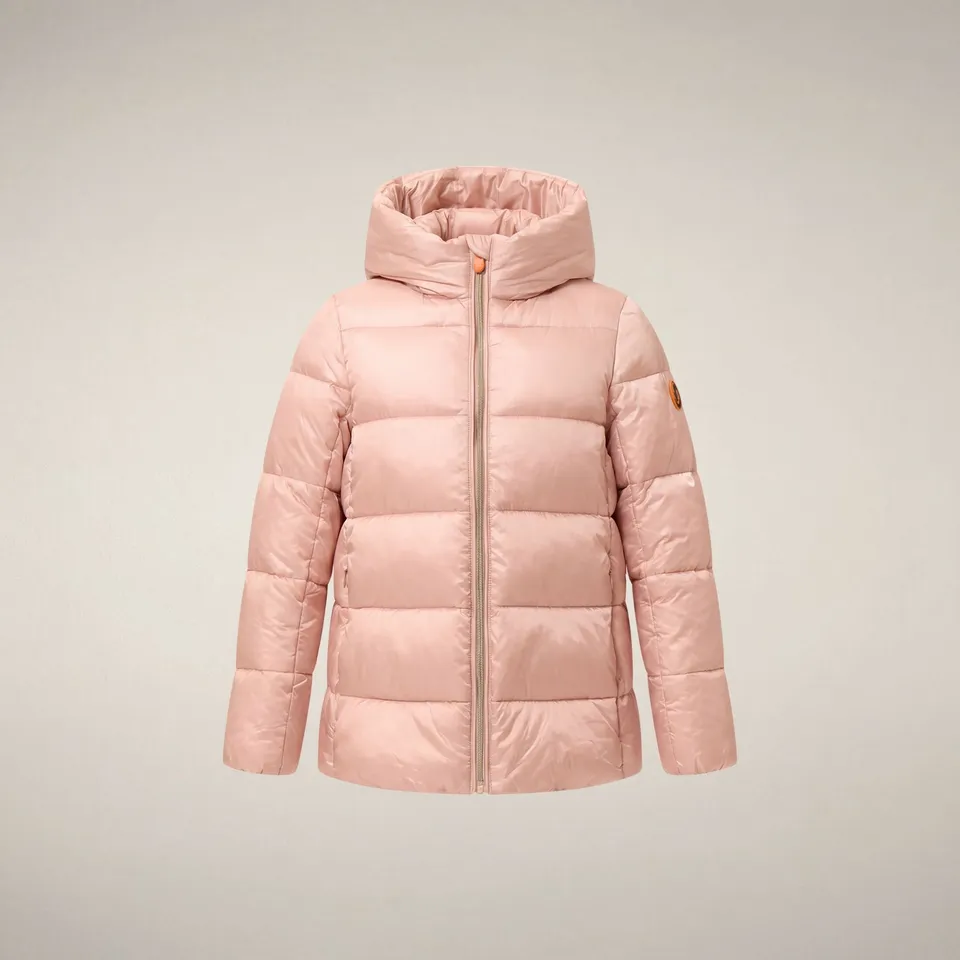 save-the-duck-gracie-piumino-bambina-rosa-baby image 1