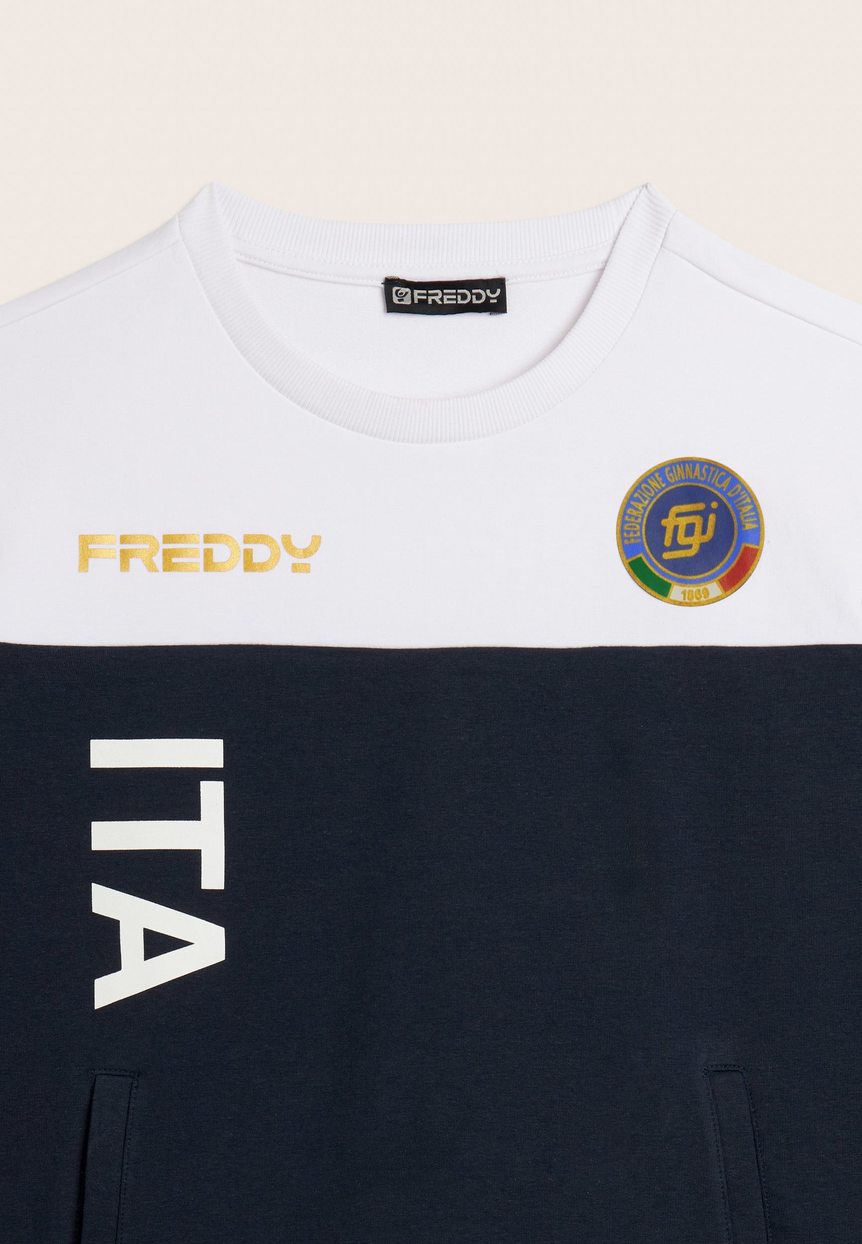 freddy-surv-tement-femme-italia-fgi-col-rond-molleton-brushed image 3