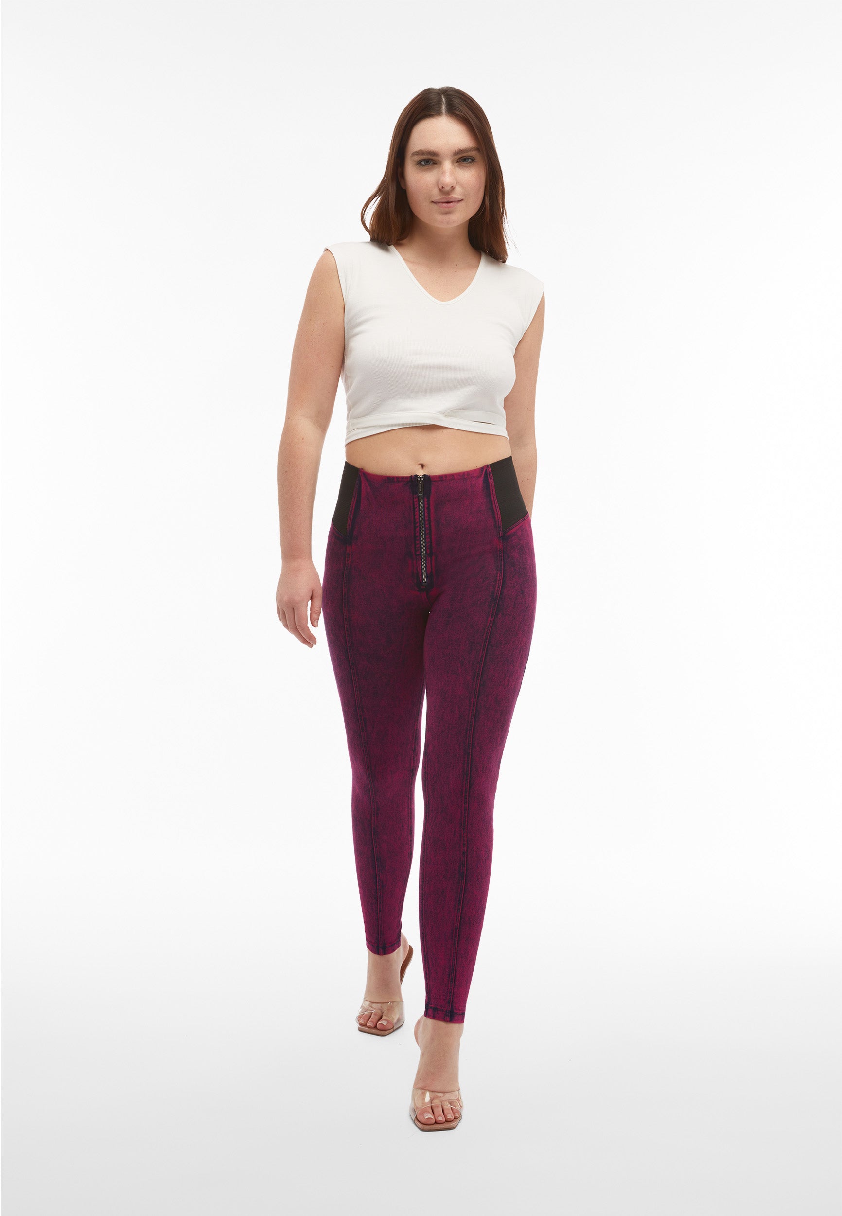 freddy-wr-up-jeggings-push-up-taille-haute-effet-marble image 2