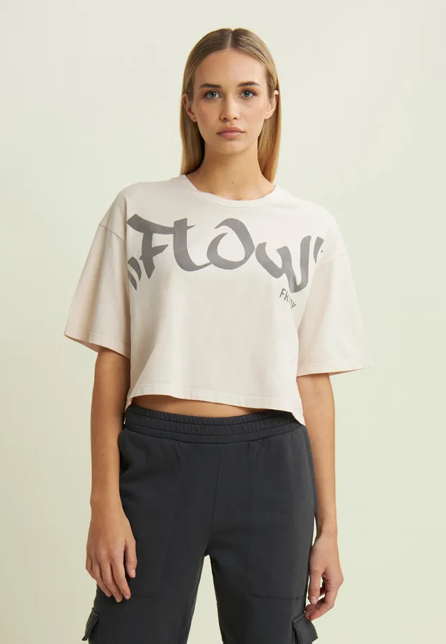 freddy-t-shirt-cropped-femme-flow-street-jersey-doux image 1