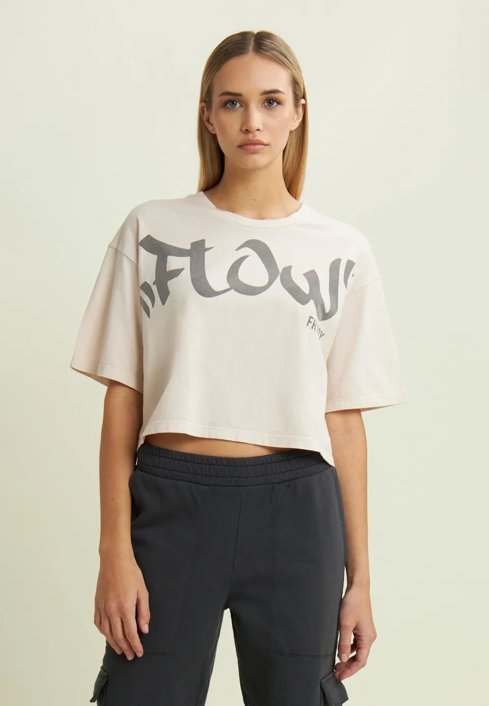 freddy-t-shirt-cropped-femme-flow-street-jersey-doux image 1