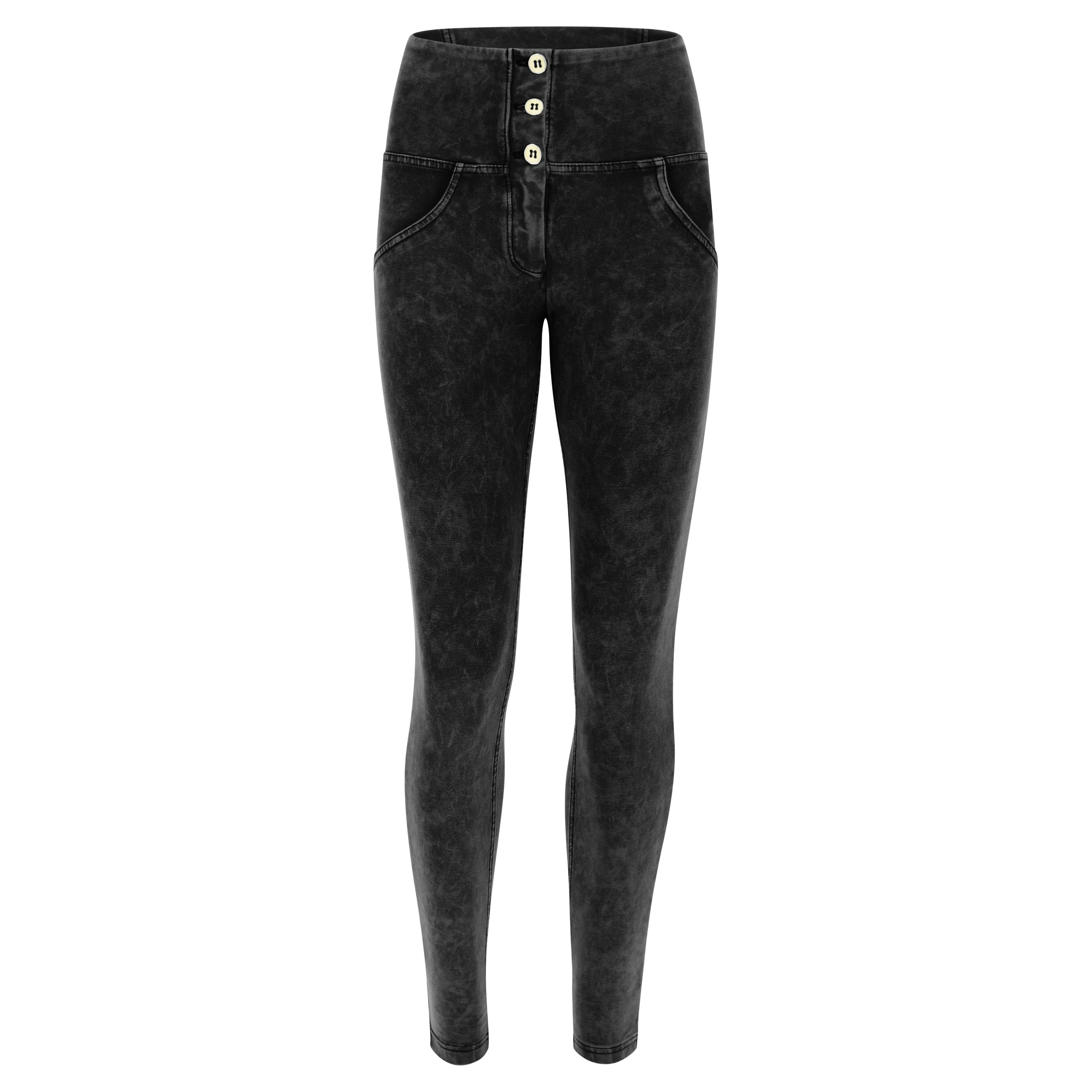 pantalon-freddy-wr-up-taille-haute-3-boutons-effet-bleached image 6