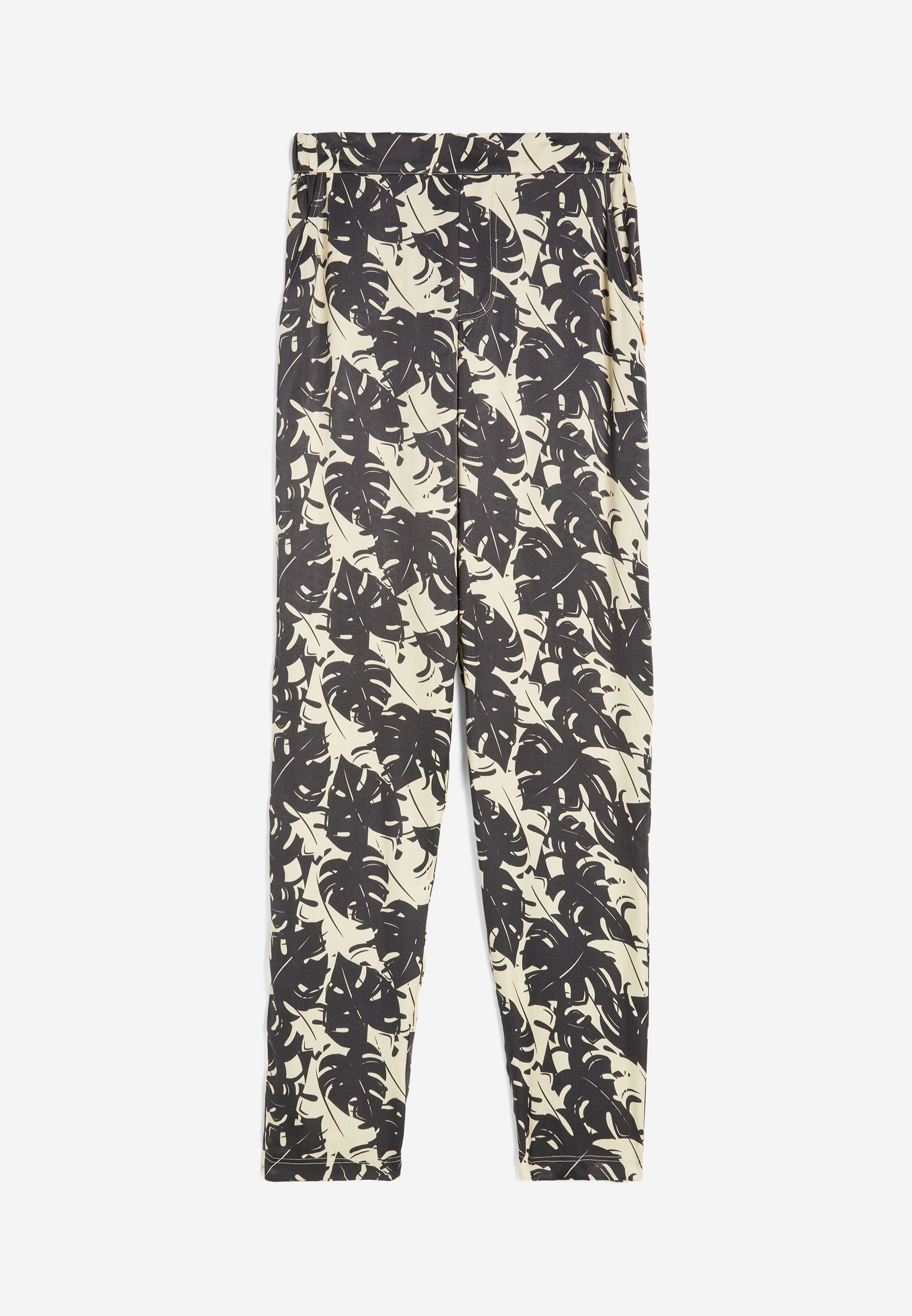 freddy-wr-up-pantalon-femme-satin-de-viscose-motif-tropical image 5