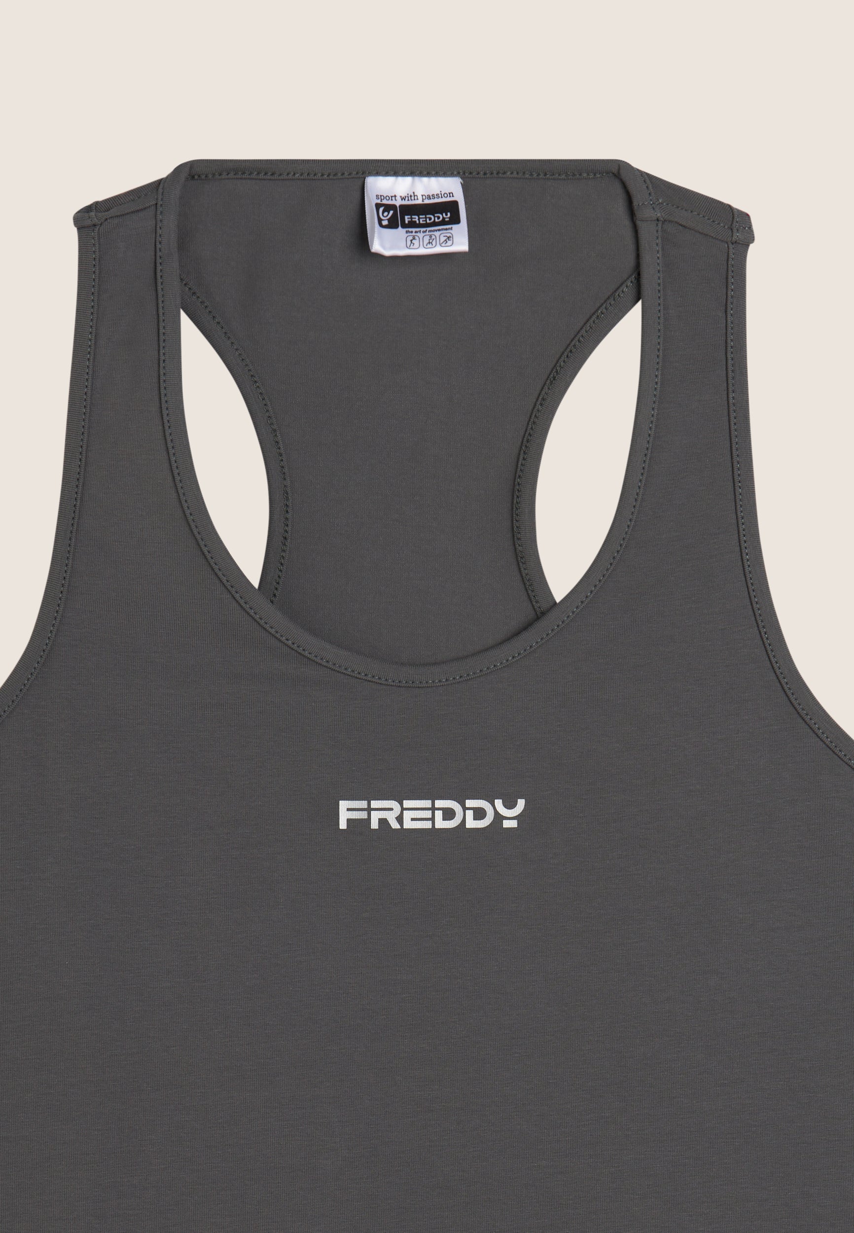freddy-canotta-femme-jersey-coton-elasticizzato-dos-nageur image 3