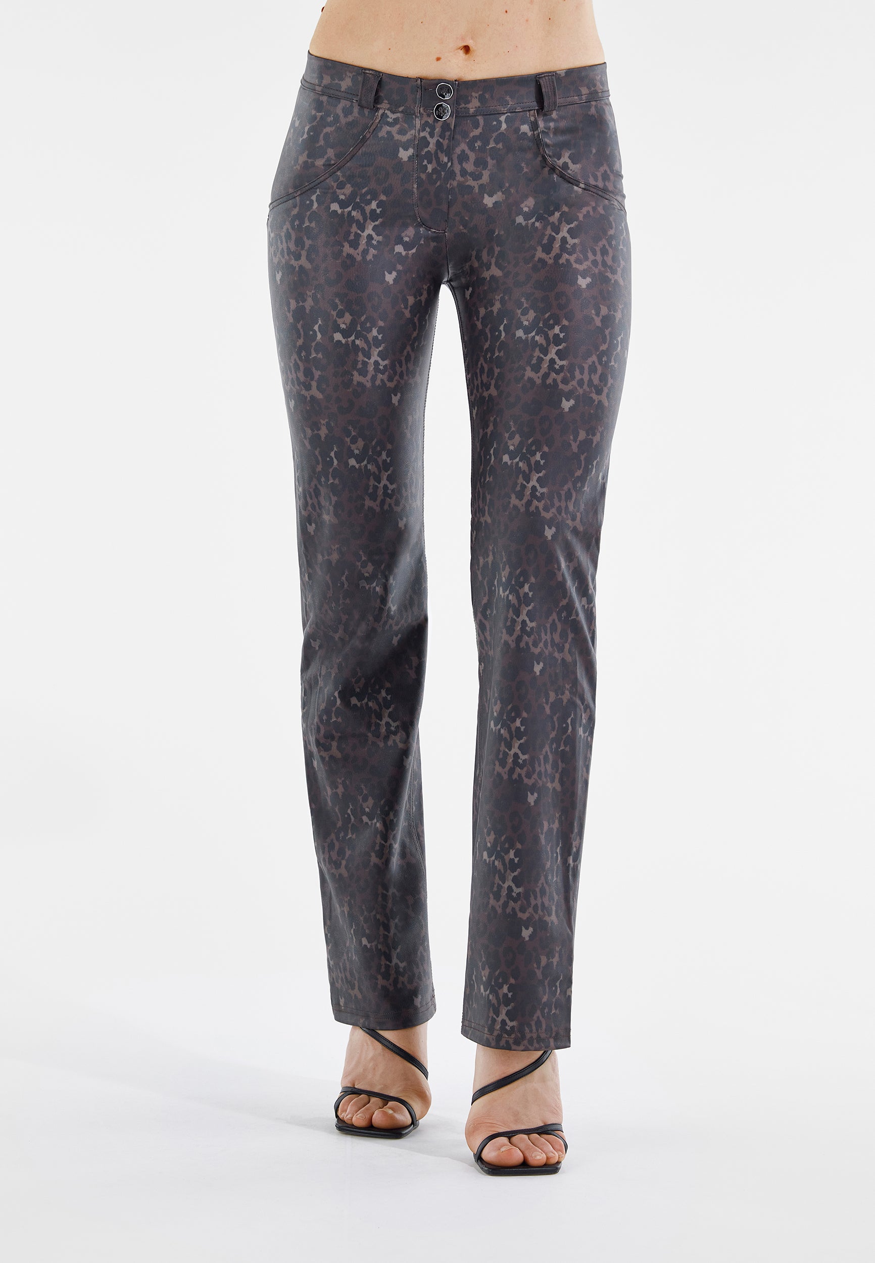 freddy-wr-up-pantalon-wide-leg-similpelle-animalier-push-up image 2