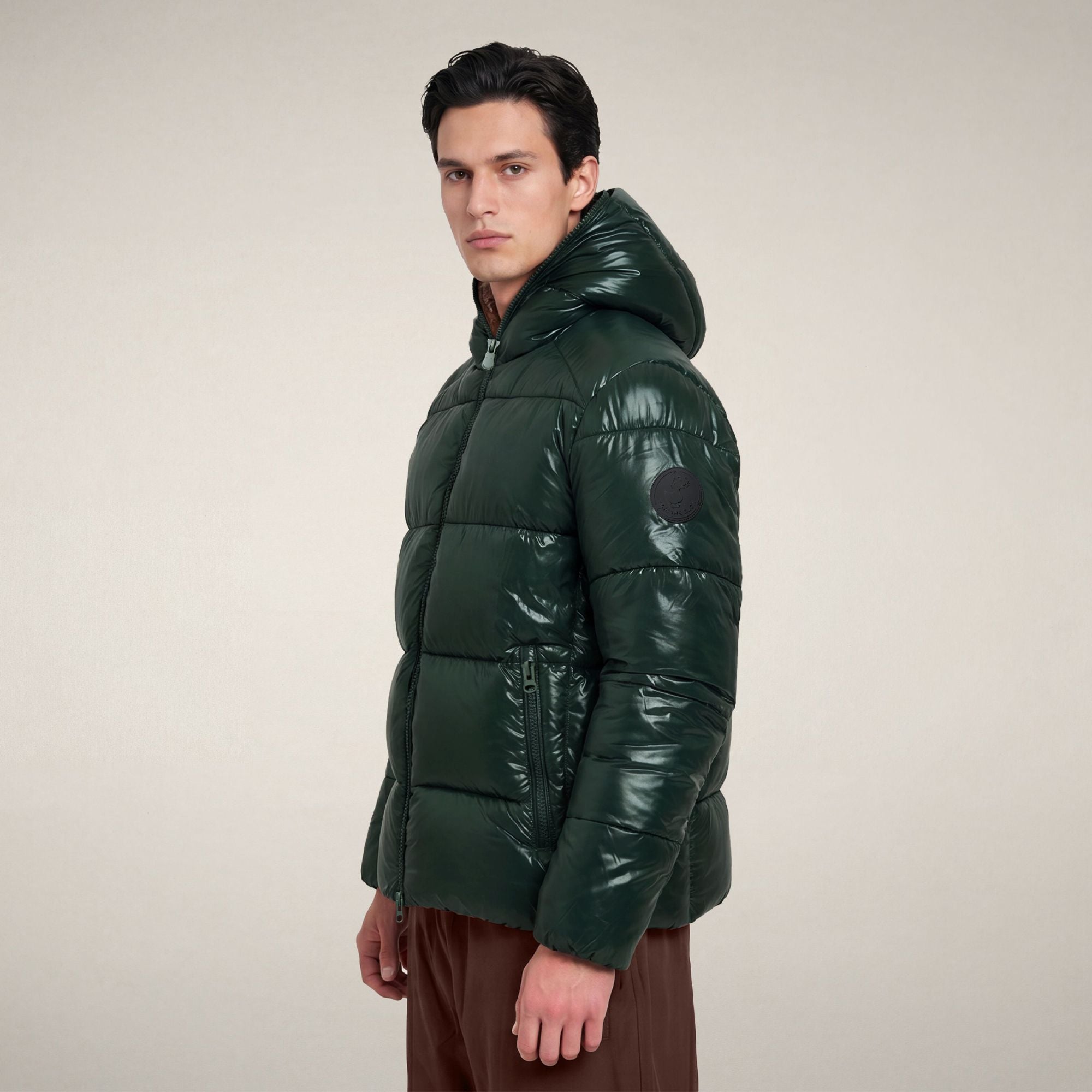save-the-duck-edgard-doudoune-homme-vert-nori-laqu image 5