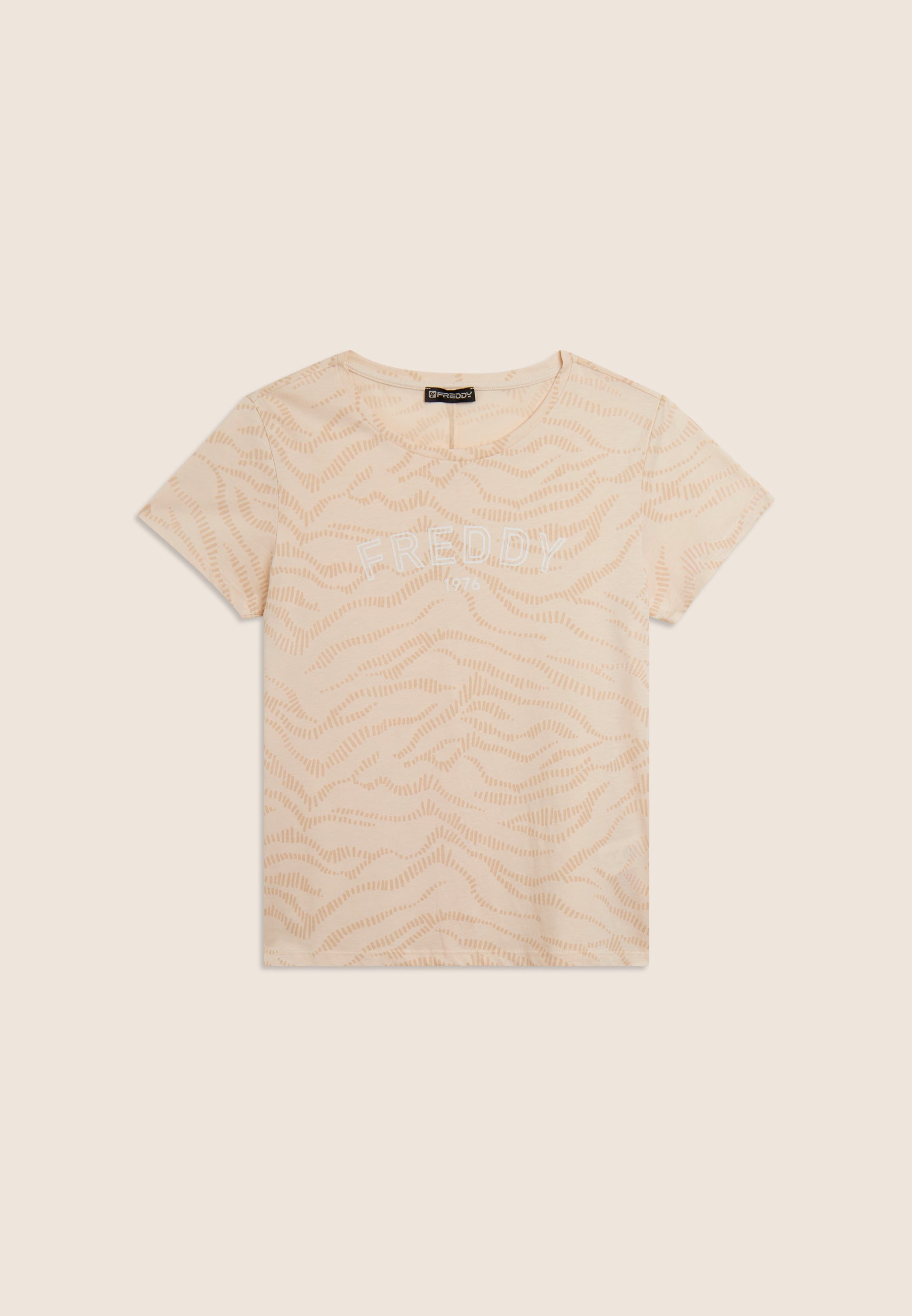 freddy-t-shirt-freddy-1976-logo-glitter-femme image 5