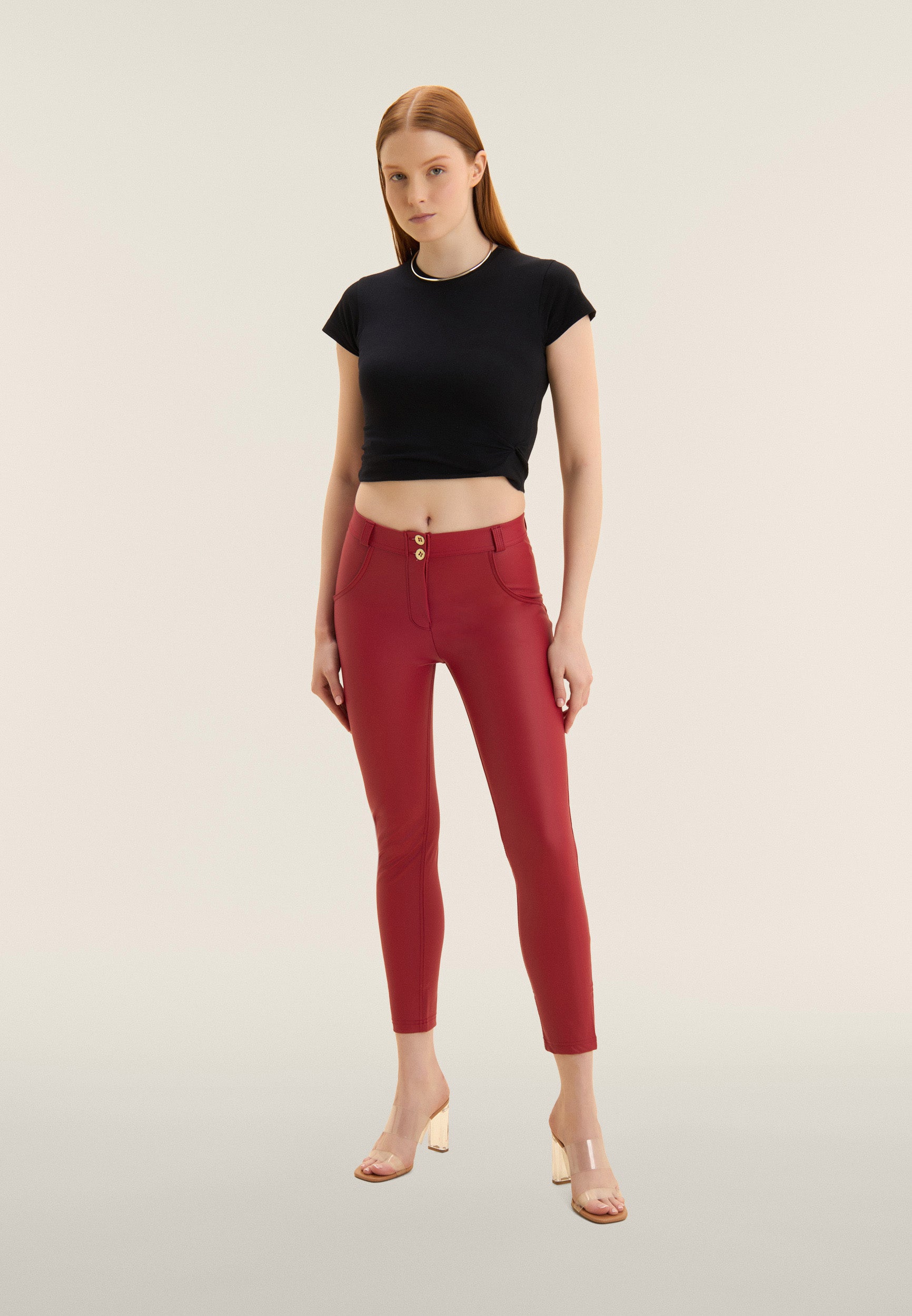 freddy-pantalon-wr-up-superskinny-7-8-taille-regular-simili-cuir-dition-sp-ciale image 2
